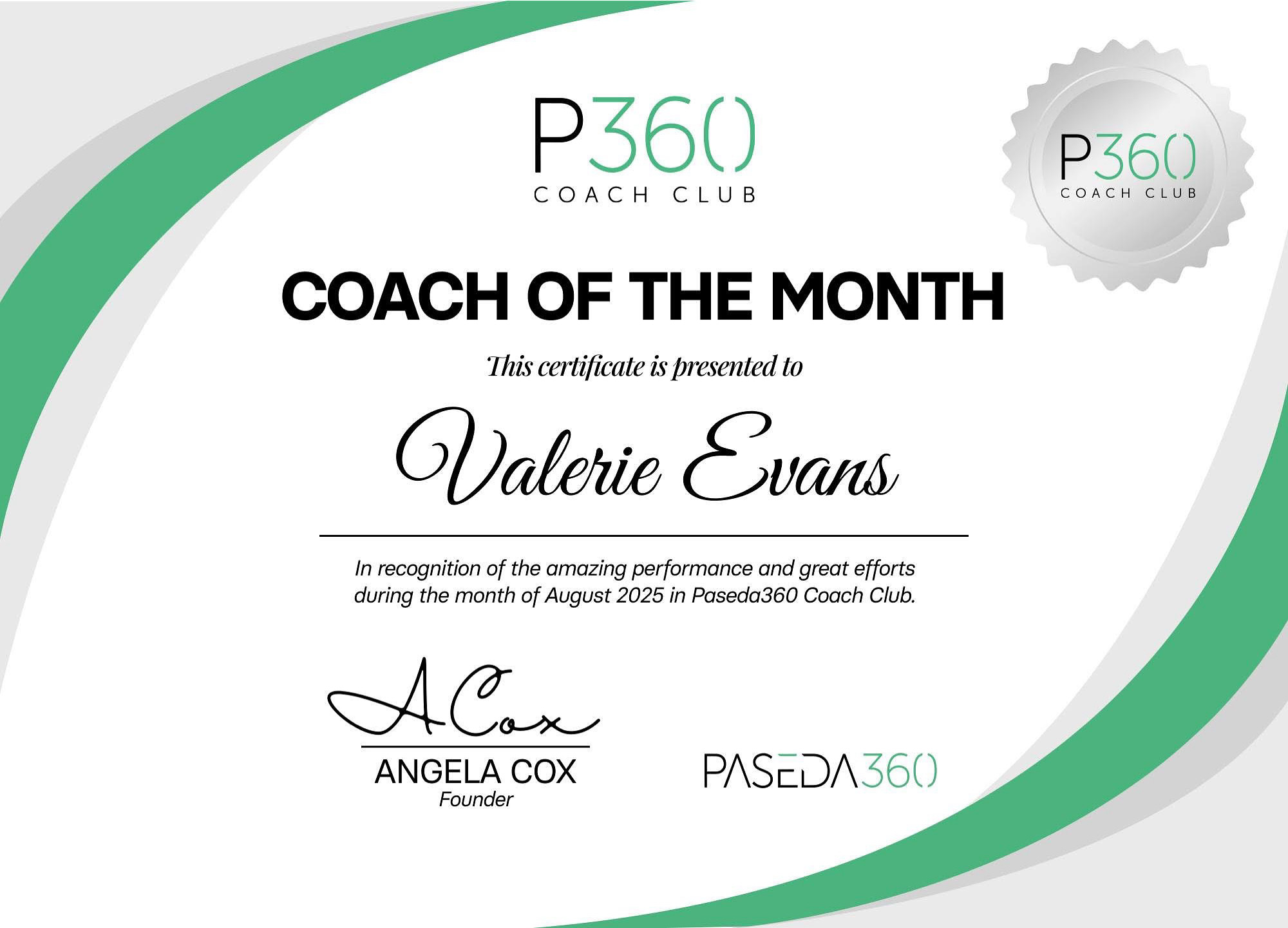 Coaching for Charity Leaders and Entrepreneurs: Honoured to Be Named Coach of the Month